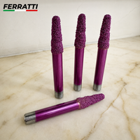 Fresa Diamantada Cônica para Escultura, Modelagem e Acabamento em Pedras - FERRATTI