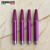 Fresa Diamantada Cônica para Escultura, Modelagem e Acabamento em Pedras - FERRATTI