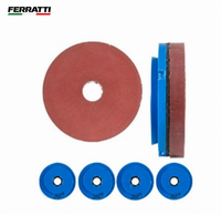 Poliborda Bisote Ferratti 125 x 15 mm – Resina e Diamante