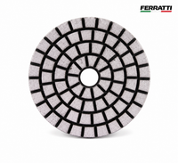 Disco de Desbaste para Esmerilhadeira Angular, a seco de 100 mm, disco de Polimento Diamantado Afiado para Desbaste de Pisos de Granito / Mármore - FERRATTI