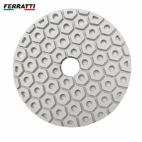 Disco de Polimento Diamantado Hexagonal com Formato de Favo de Mel, ideais para Granito e Mármore - FERRATTI