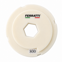 Disco de Polimento de Resina com Suporte de PVC para Granito, mármore - FERRATTI