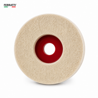 Disco para Lixar / Polimento Feltro de Lã / Suporte de Polimento PREMIUM FERRATTI