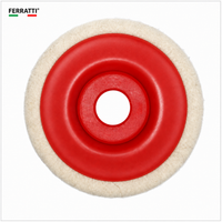 Disco para Lixar / Polimento Feltro de Lã / Suporte de Polimento PREMIUM FERRATTI