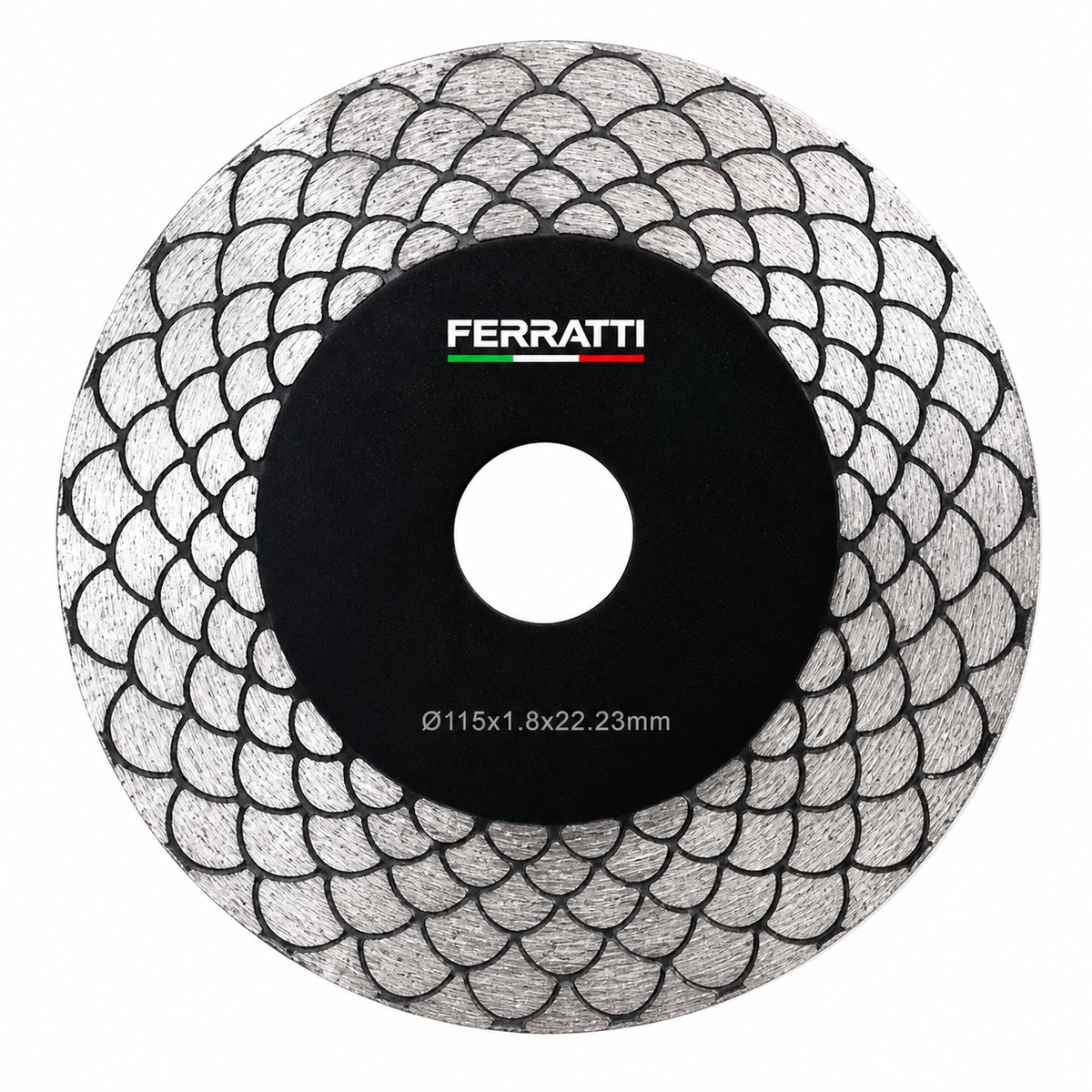 Disco Diamantado de corte para esmerilhadeira angular ideal para azulejos de cerâmica, mármore e granito PREMIUM FERRATTI