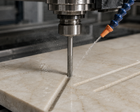 Fresa Diamantada Cônica para CNC | Mármore, Granito e Porcelanato FERRATTI