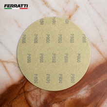 Kit 7 Lixas Espanholas com Velcro 180mm para Lixamento e Brilho a Seco | Ferratti