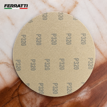Kit 7 Lixas Espanholas com Velcro 180mm para Lixamento e Brilho a Seco | Ferratti