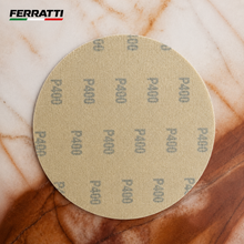 Kit 7 Lixas Espanholas com Velcro 180mm para Lixamento e Brilho a Seco | Ferratti