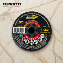Kit 3 Rebolos Copo Carbeto de Silício 4" Grãos 60, 80 e 120 para Granito e Mármore