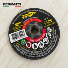 Rebolo de carboneto de silício tipo copo, para esmerilhar granito, mármore, aço e metal FORCETY