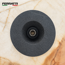 Kit 3 Rebolos Copo Carbeto de Silício 4" Grãos 60, 80 e 120 para Granito e Mármore