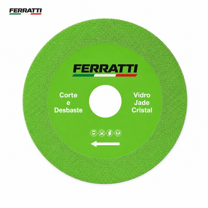 Disco Diamantado Corte Concreto Cerâmica 100mm  PREMIUM FERRATTI