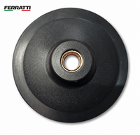 Suporte para Lixa / Escova Diamantada 4" M14 / PLÁSTICO E EVA - FERRATTI