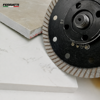 Disco de Corte Diamantado Lâmina de Serra Super Fina para Porcelanato, Mármore, Cerâmica e Granito PREMIUM FERRATTI