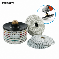 Lixa Para Rebaixo Italiano 100mm Para Esmerilhadeira / Politriz / Lixadeira - PREMIUM FERRATTI