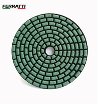 Disco de Polimento a Seco Diamantado Quadrangular para Pedra, Granito, Mármore, Quartzo - PREMIUM ERRATTI