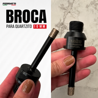 Brocas Diamantadas para Granito / Quartzito - PREMIUM FERRATTI
