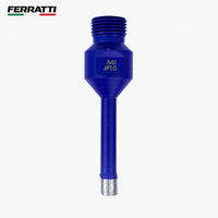 Broca Diamantada para Cerâmica e Porcelanato com rosca M14 - FERRATTI