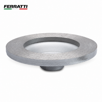 Disco Prato Diamantado Desbaste Liso 100mm Rosca M14 Lixadeira Grão 60 / Grão 120 - FERRATTI