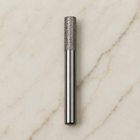 Fresa Diamantada Cilíndrica de Topo Reto para CNC - FERRATTI