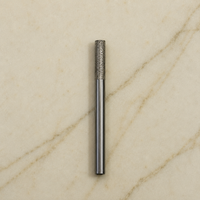 Fresa Diamantada Cilíndrica de Topo Reto para CNC - FERRATTI