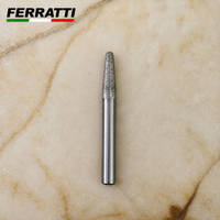 Fresa Diamantada Cônica para CNC | Mármore, Granito e Porcelanato FERRATTI