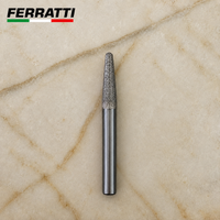 Fresa Diamantada Cônica para CNC | Mármore, Granito e Porcelanato FERRATTI