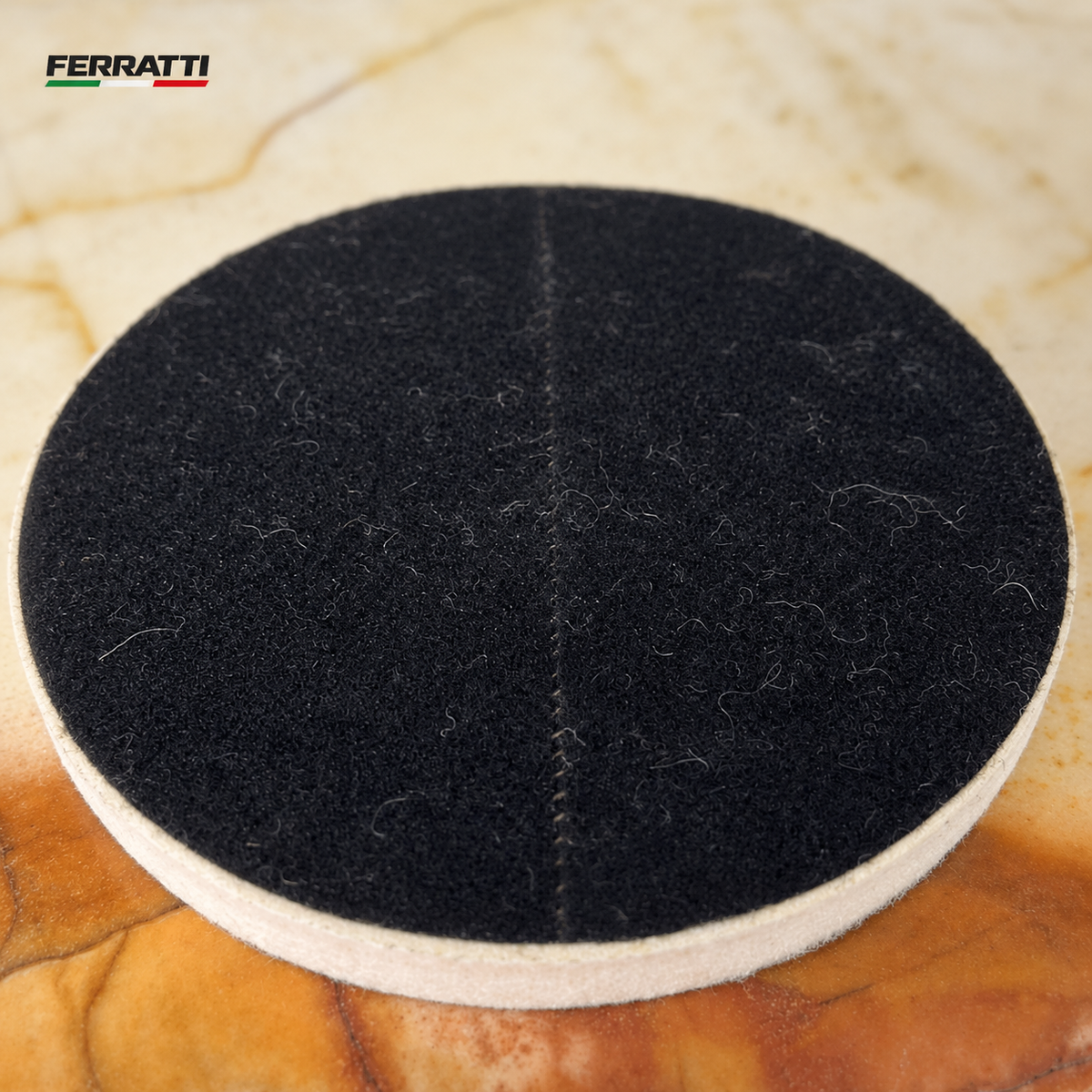 Disco de Feltro com Velcro 180mm para Polimento | FERRATTI