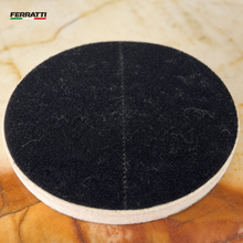 Kit Suporte Espumado + Disco de Feltro com Velcro 180mm para Polimento | Ferratti