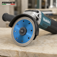 Disco Diamantado Ultrafino 110mm Turbo Contínuo Premium para Porcelanato, Mármore e Granito – Ferratti