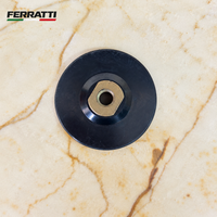 Prato Emborrachado Pequeno / Borracha Flexível para Lixadeira Rosca M14 FERRATTI