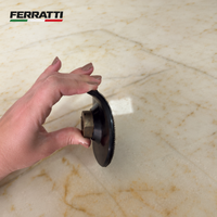 Prato Emborrachado Pequeno / Borracha Flexível para Lixadeira Rosca M14 FERRATTI