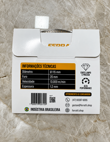 Disco de Corte Diamantado Continuo Extra Fino Porcelanato 115mm - PREMIUM FERRATTI