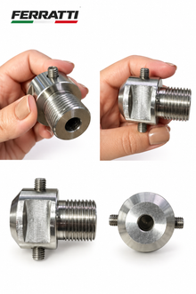 Adaptador G 1/2" para Fresa - Diâmetro conforme Fresa escolhida - FERRATTI