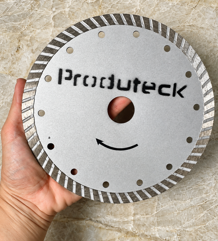 Disco de Corte Diamantado 180mm Diâmetro Corte 25mm - PINGADEIRA E FRISO PRODUTECK
