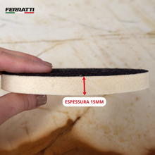 Kit Suporte Espumado + Disco de Feltro com Velcro 180mm para Polimento | Ferratti