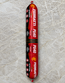 Kit 20 un Adesivo Selante Cola Cuba FERRATTI PU40 Cinza 800g Sachê  – Construção