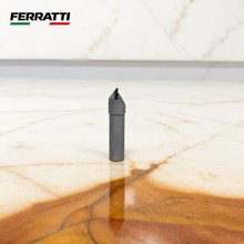 Fresa PCD Tipo V para CNC – Gravação, Canal V e Chanfro FERRATTI