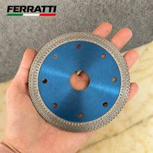 Disco Diamantado Ultrafino 110mm Turbo Contínuo Premium para Porcelanato, Mármore e Granito – Ferratti