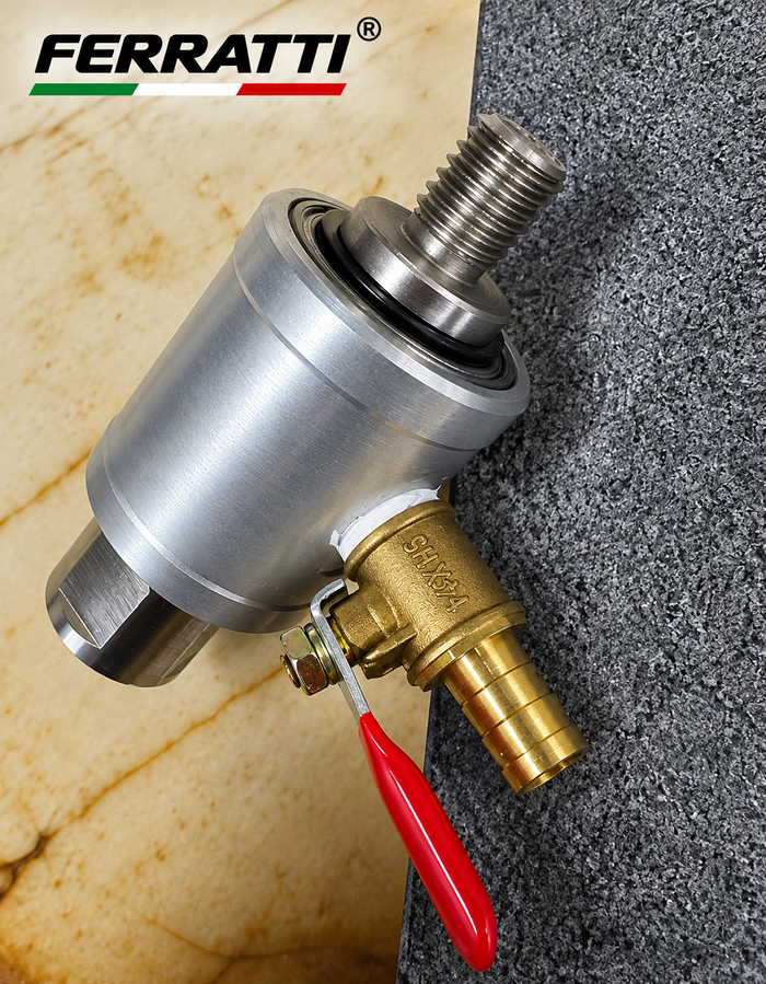 Adaptador para Trabalho a Úmido com Entrada de Água FERRATTI – Rosca M14