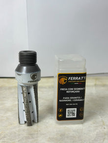 Fresas Padrão / Segmenta Reforçada 25mm Encaixe 1/2G - FERRATTI