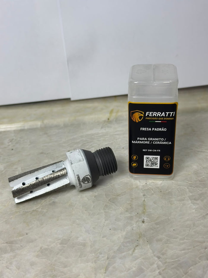 Fresas Padrão / Segmenta Reforçada 25mm Encaixe 1/2G - FERRATTI