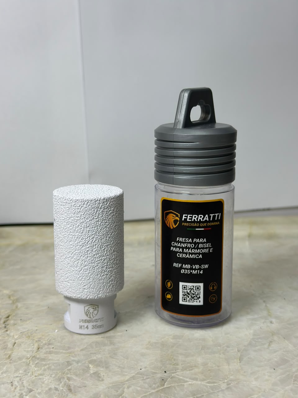 Fresa para Chanfro / Bisel e Acabamento de Bordas M14 35mm - FERRATTI