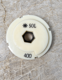 Poliborda Bisote 125mm Espessura 15mm Encaixe Caracol - PRODUTECK