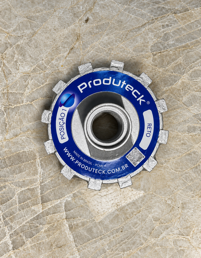 Diamantado CNC60 Angular Posição 1  ou 2 - REBAIXO ITALIANO - Diâmetro 100mm